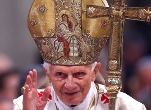 Pope benedict XVI Celebrates Mass With Newly Appointed Cardinals At St. Peter's Basilica